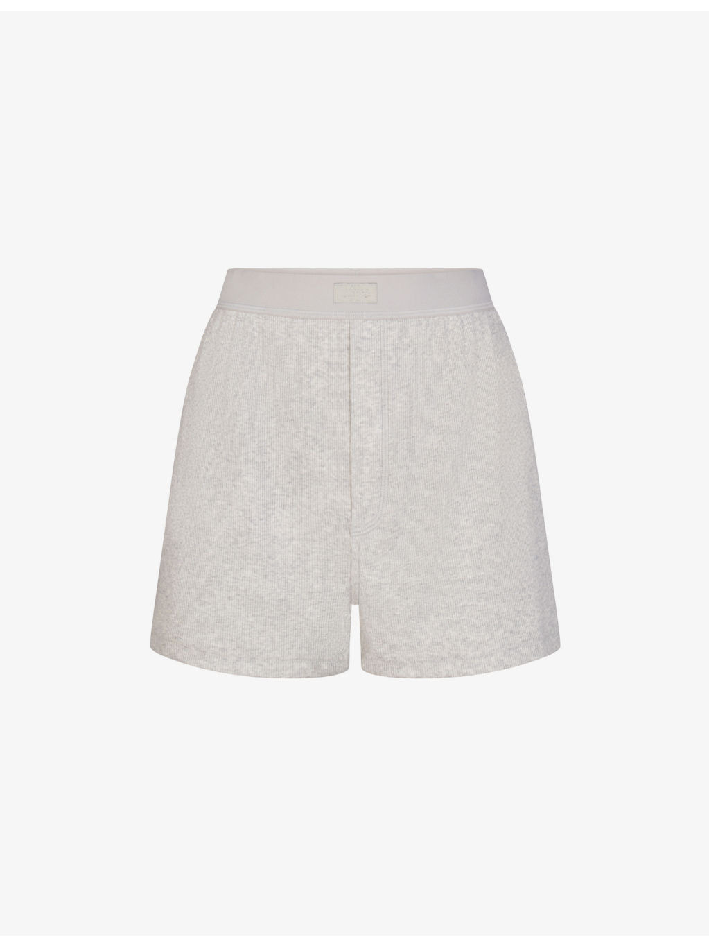 Loose-Fit Ribbed Stretch-Cotton Boxer Shorts - 1