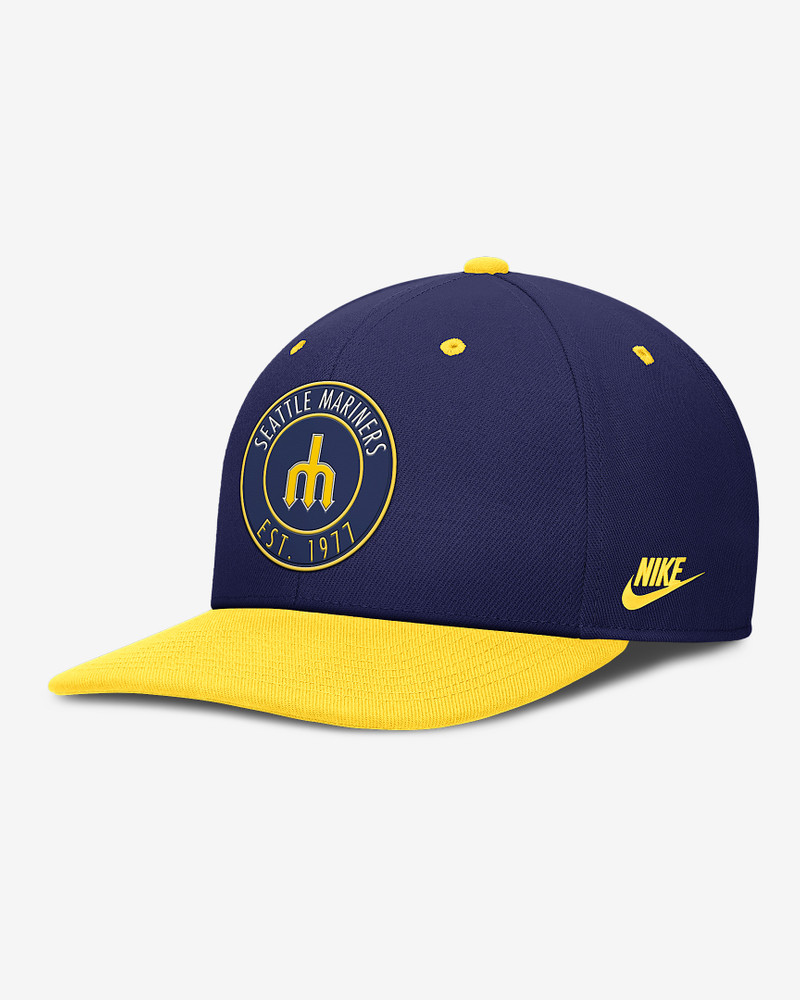 Seattle Mariners Cooperstown Pro Men's Nike Dri-FIT MLB Adjustable Hat 1