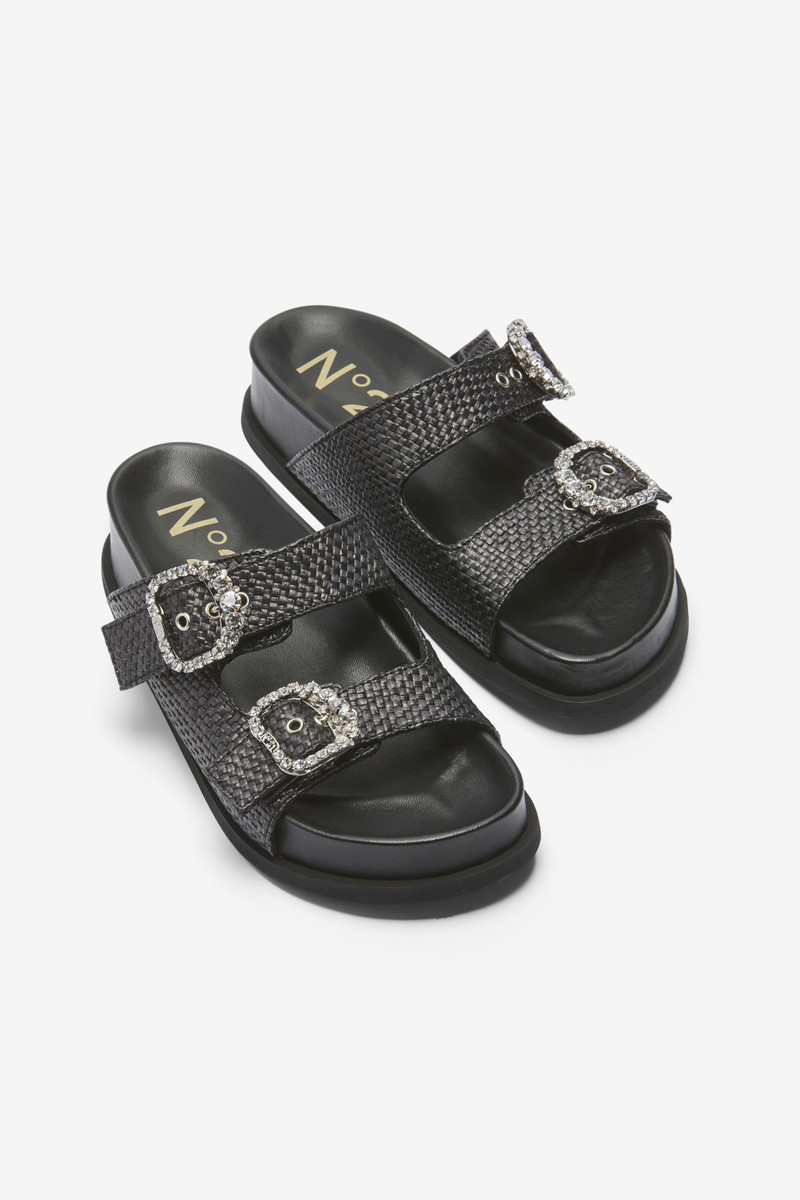 CRYSTAL-EMBELLISHED SANDALS 4