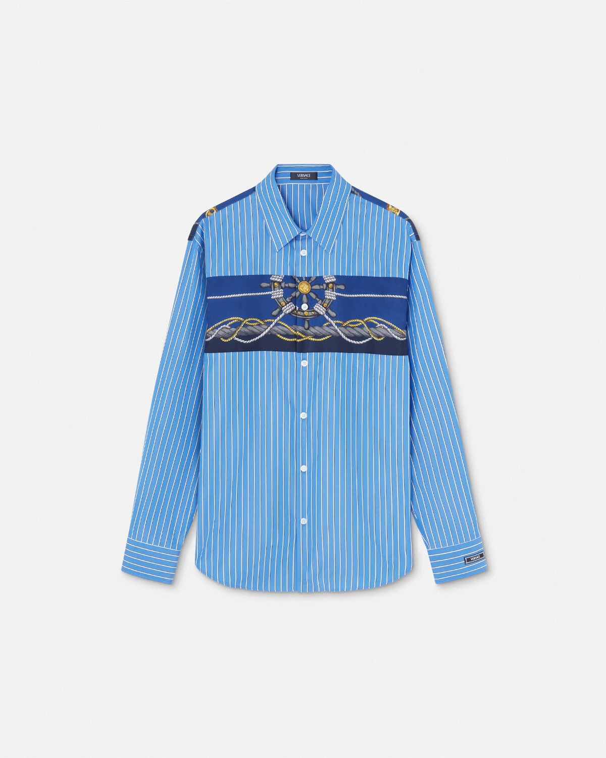 Versace Nautical Striped Shirt - 1