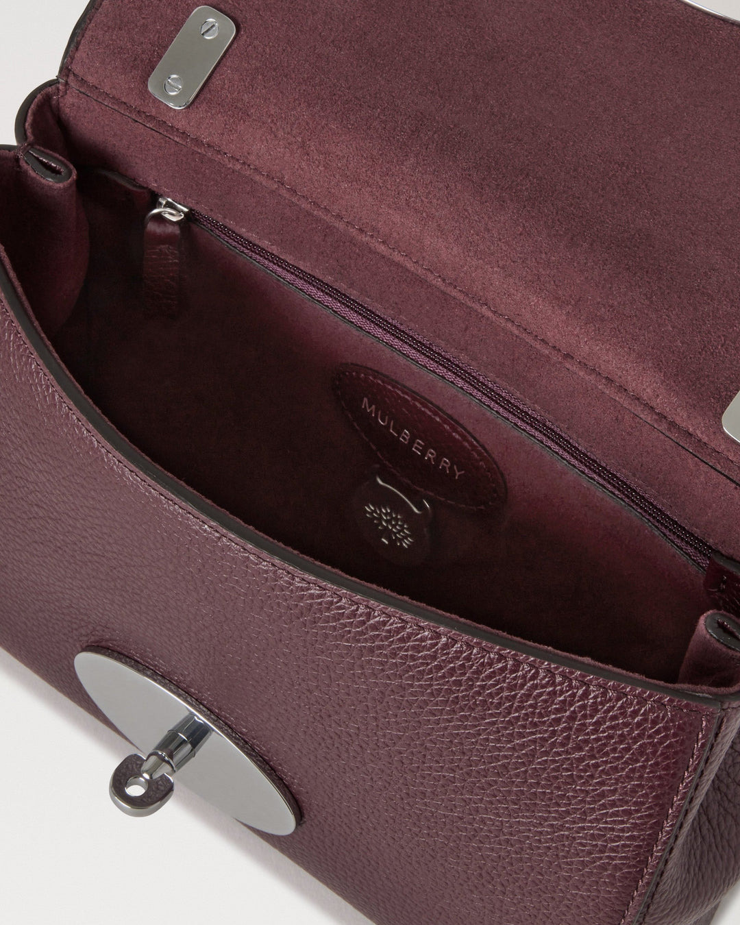 Lily Black Cherry Small Classic Grain - 5