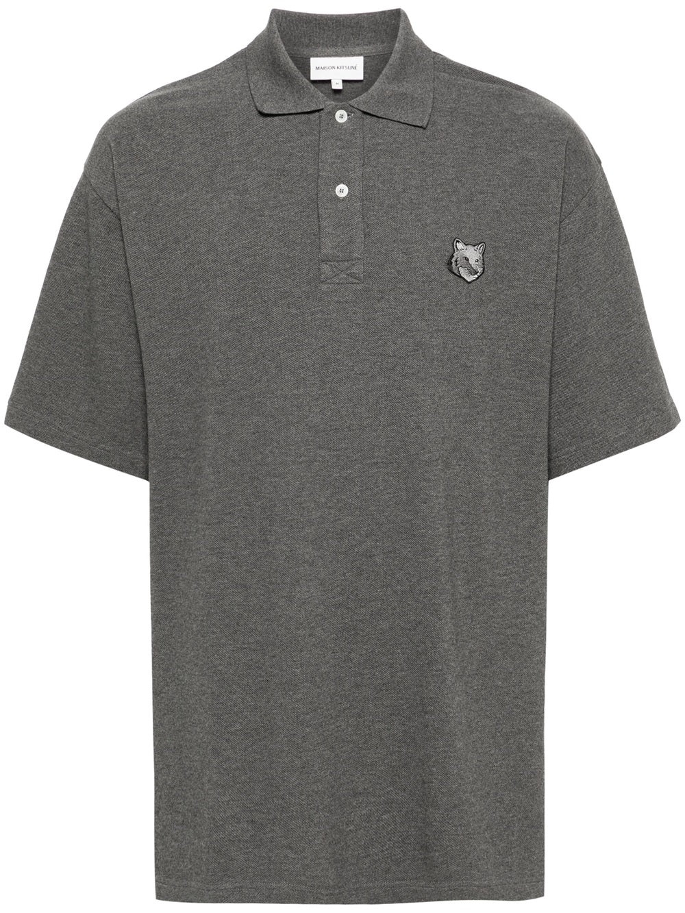 Fox motif polo shirt - 1