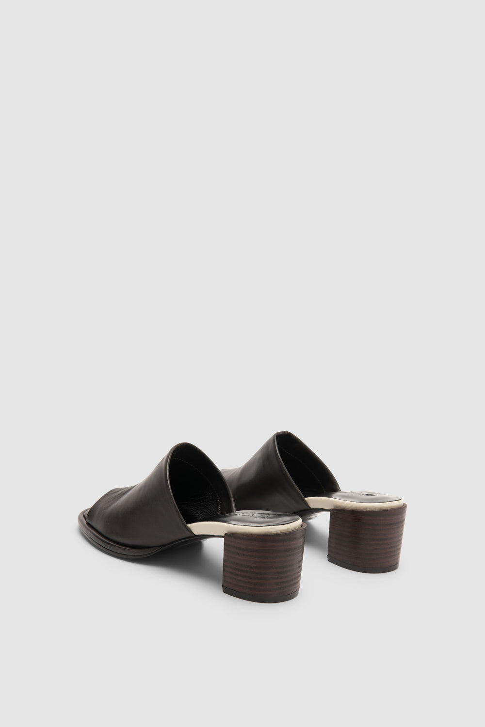Francisco Ristretto and Limewash Leather Mule - 5
