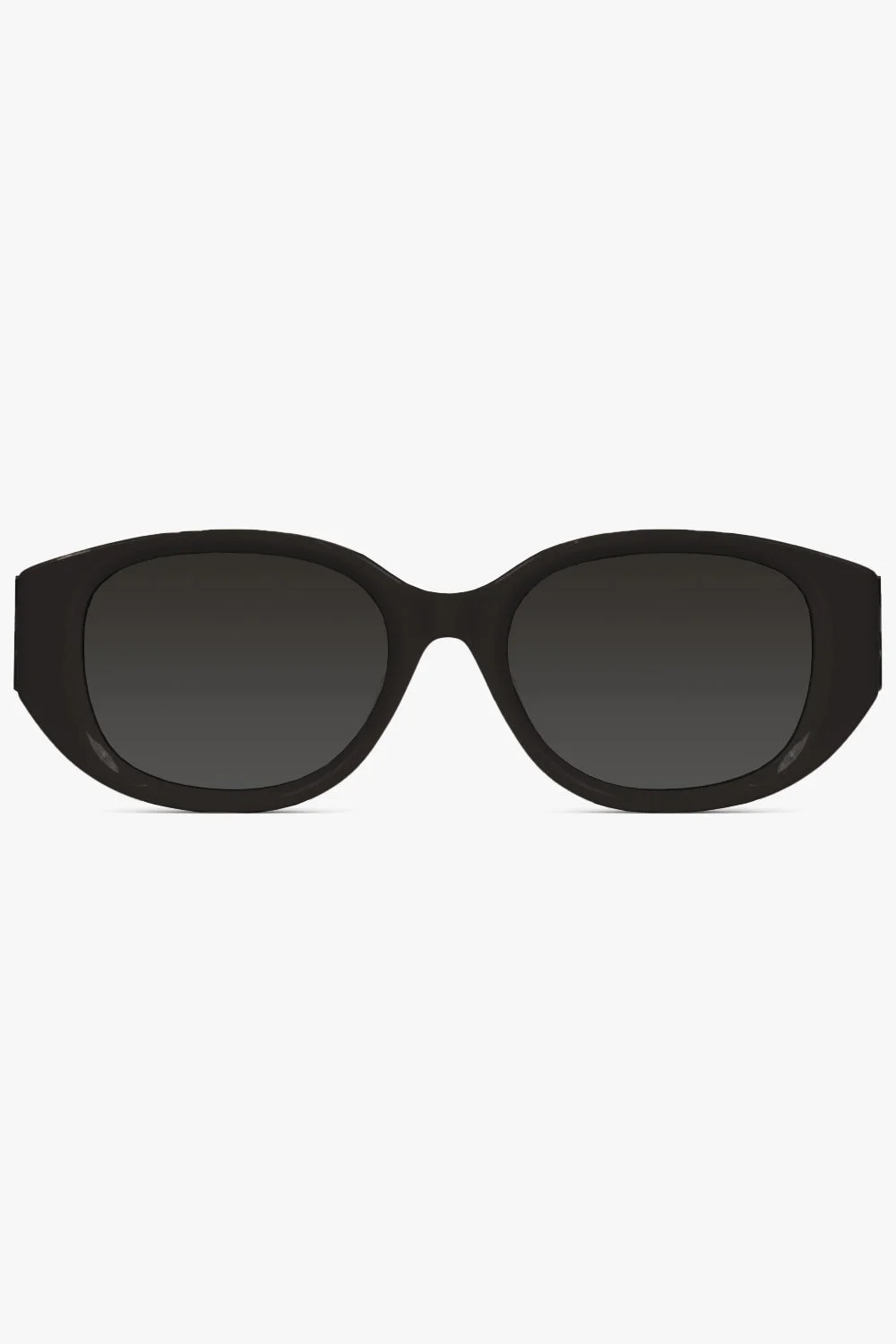 CH0237SK ROUNDED SUNGLASSES | BLACK - 1
