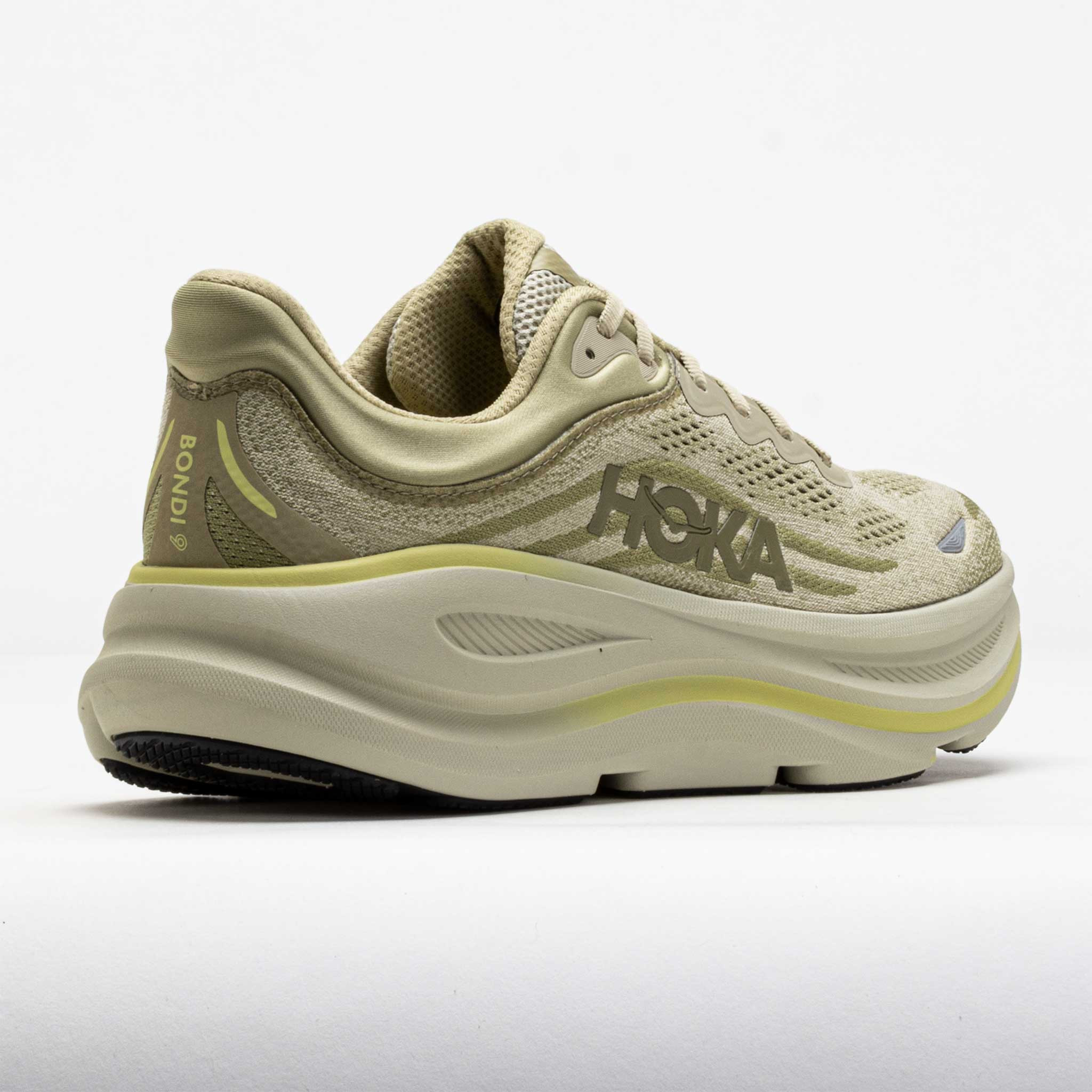 HOKA Bondi 9 Men's Grassland/Oyster Mushroom - 6
