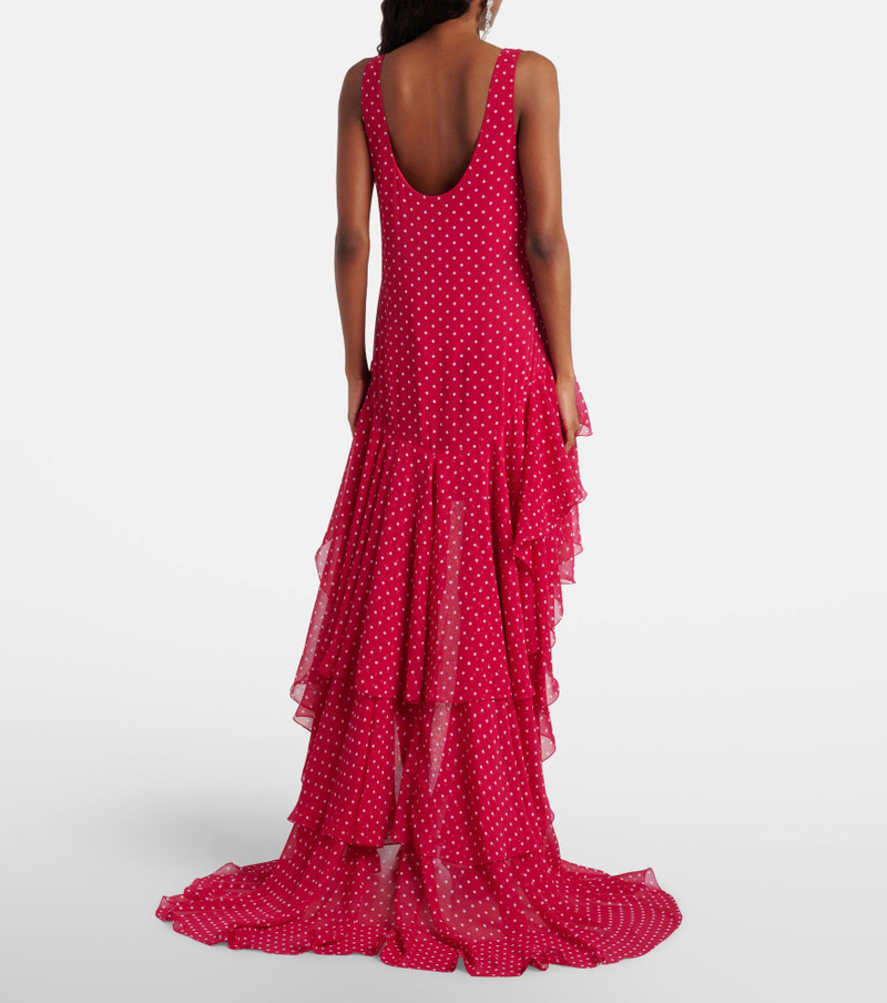 Truut ruffled chiffon midi dress 3