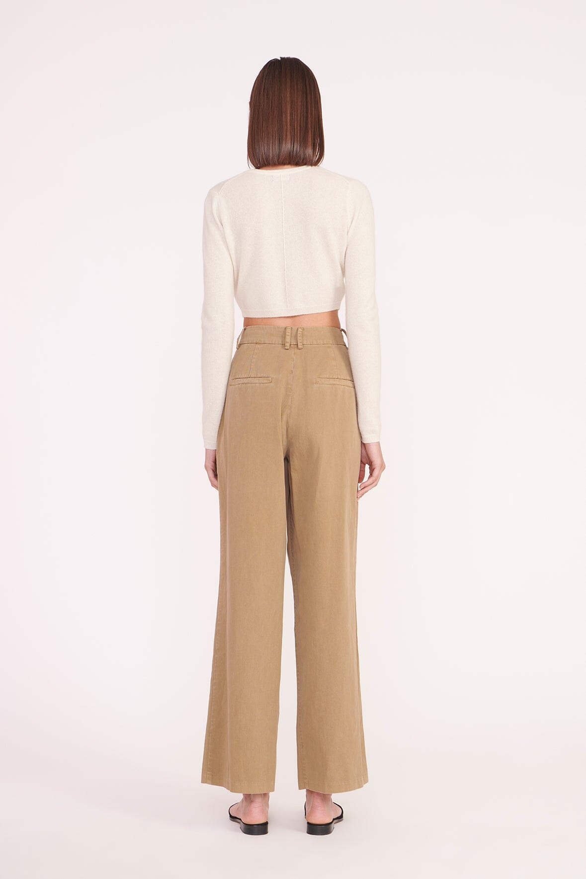 STAUD DEANNA SWEATER CREME - 6
