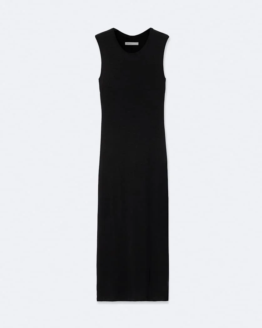 ILIA TWISTED-BACK BODYCON MIDI DRESS - 1