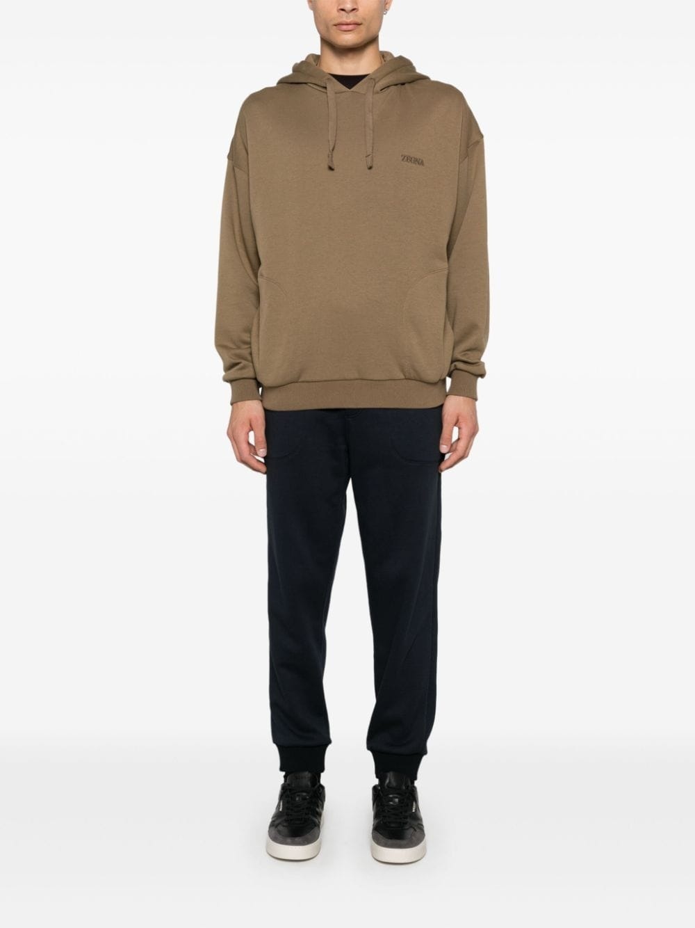 logo-embroidered joggers - 2