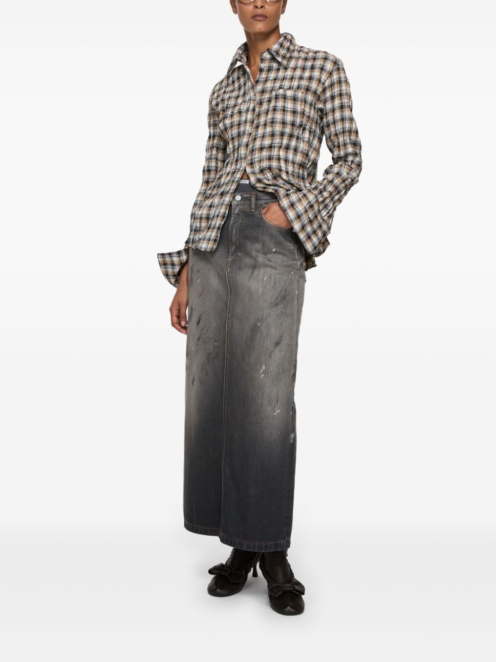 denim skirt - 3