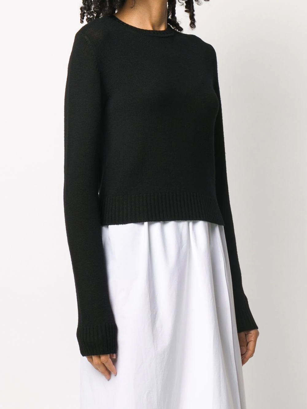 long-sleeve wool jumper - 3