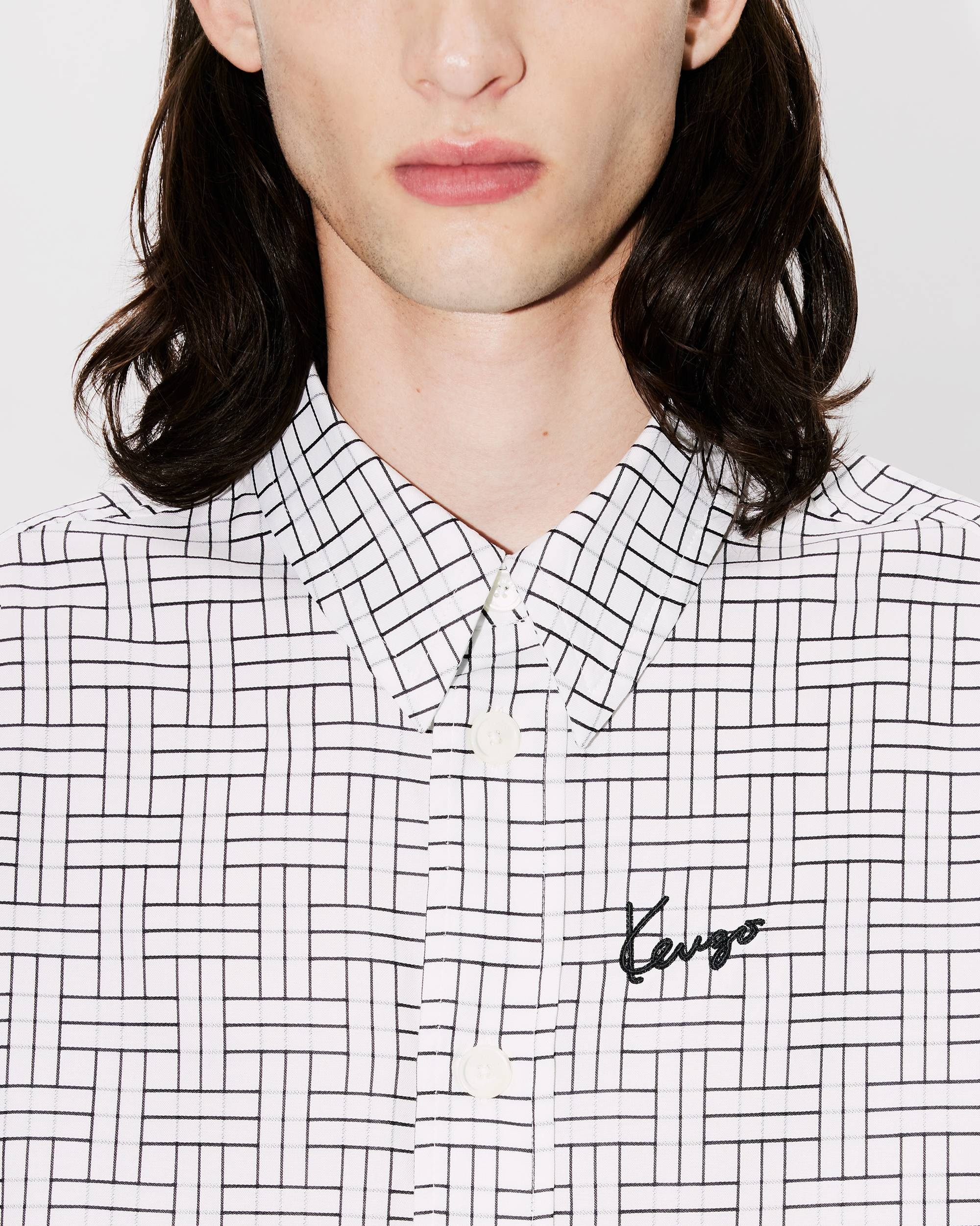'KENZO Weave' oversized shirt - 6