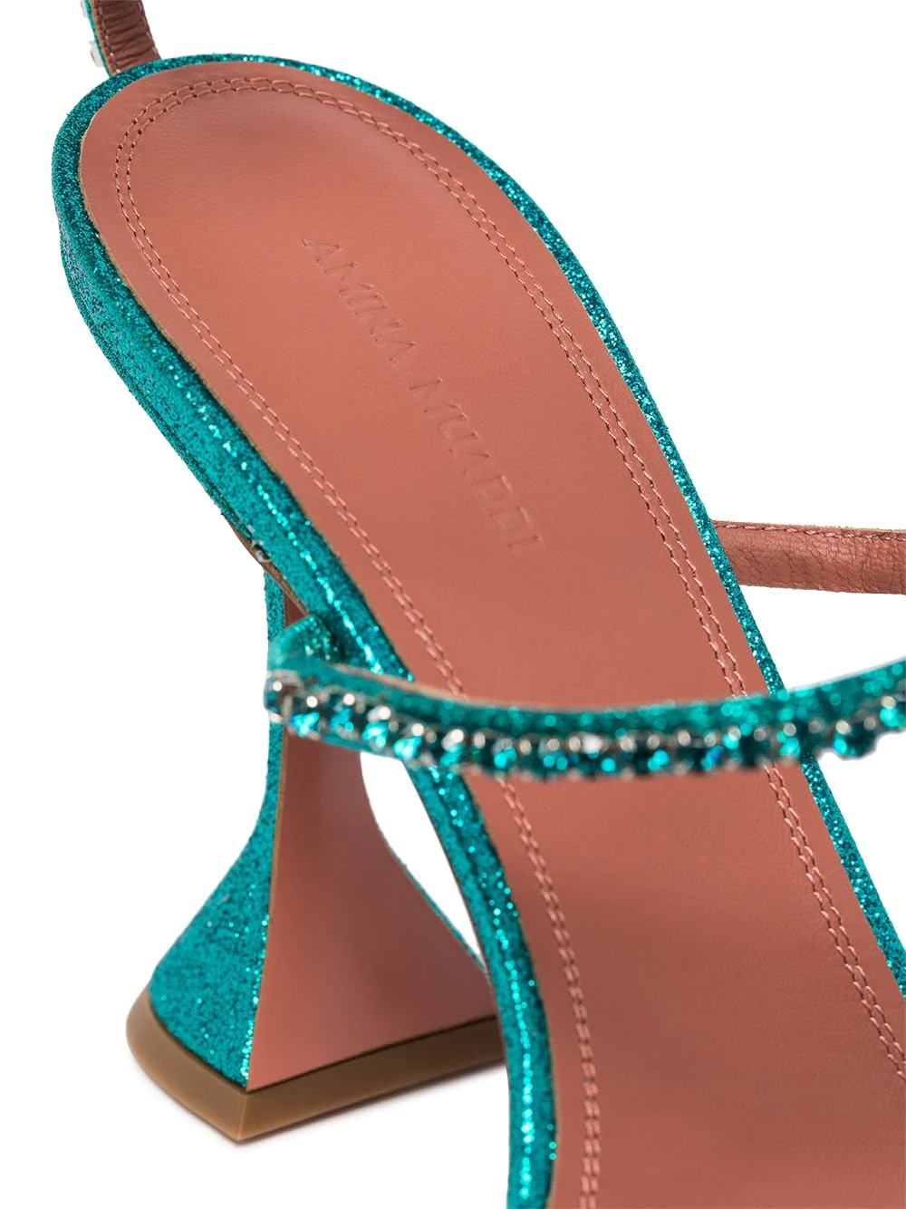 Gilda 95mm crystal sandals - 2