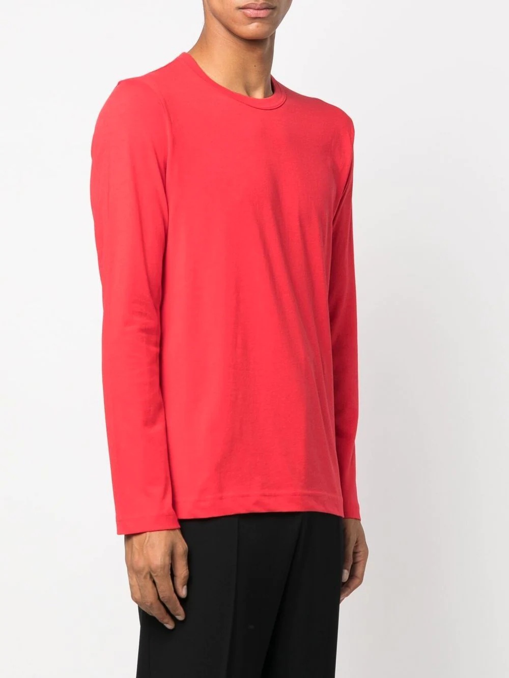 crew-neck cotton sweatshirt - 3