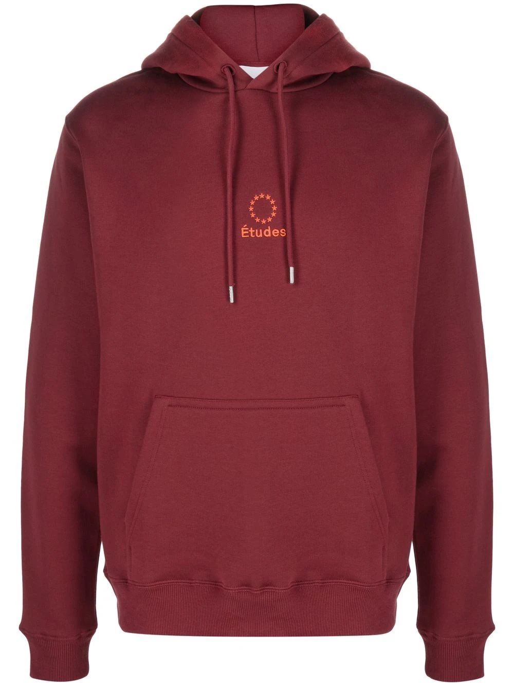 Klein embroidered logo hoodie - 1