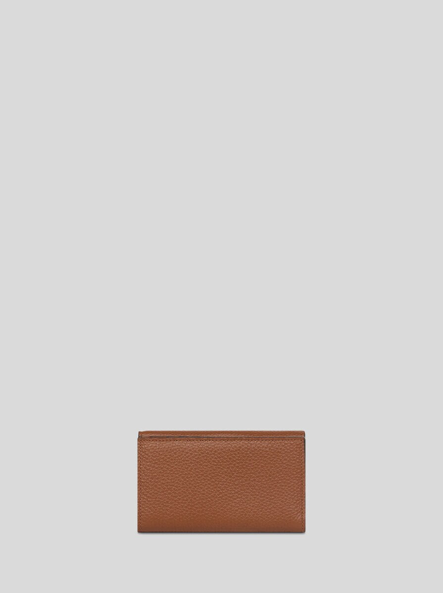 HAMMERED LEATHER PONY WALLET - 2