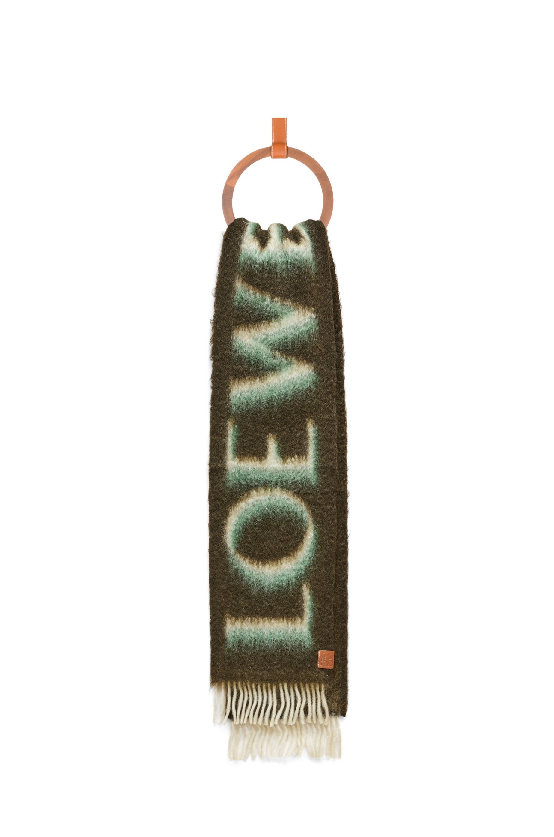 LOEWE scarf in wool and mohair - 2