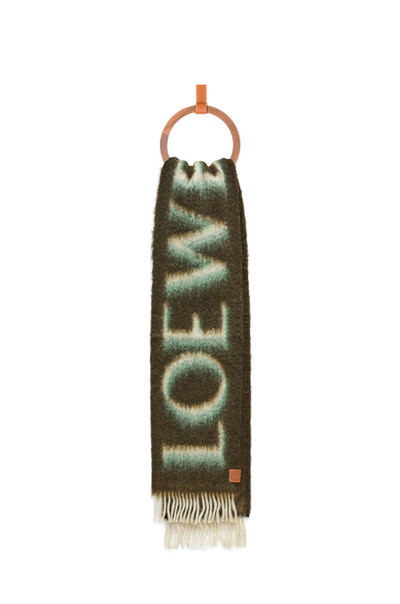 Loewe LOEWE scarf in wool and mohair outlook