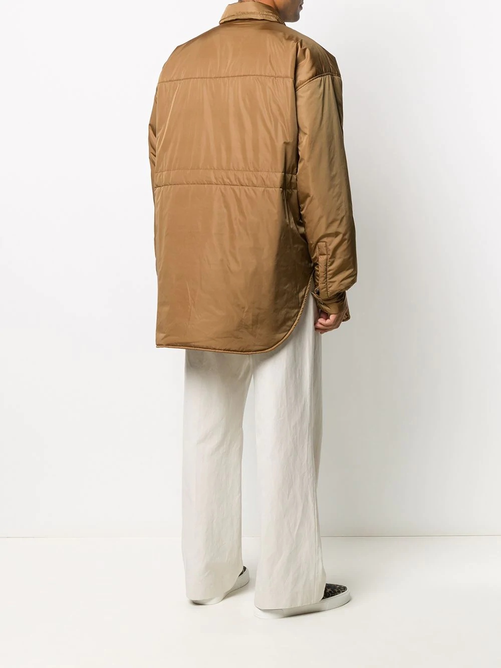 padded rain jacket - 4