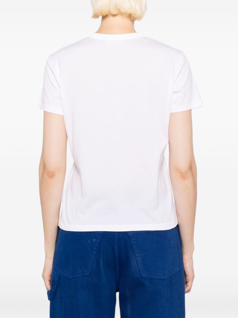 logo-patch T-shirt - 4
