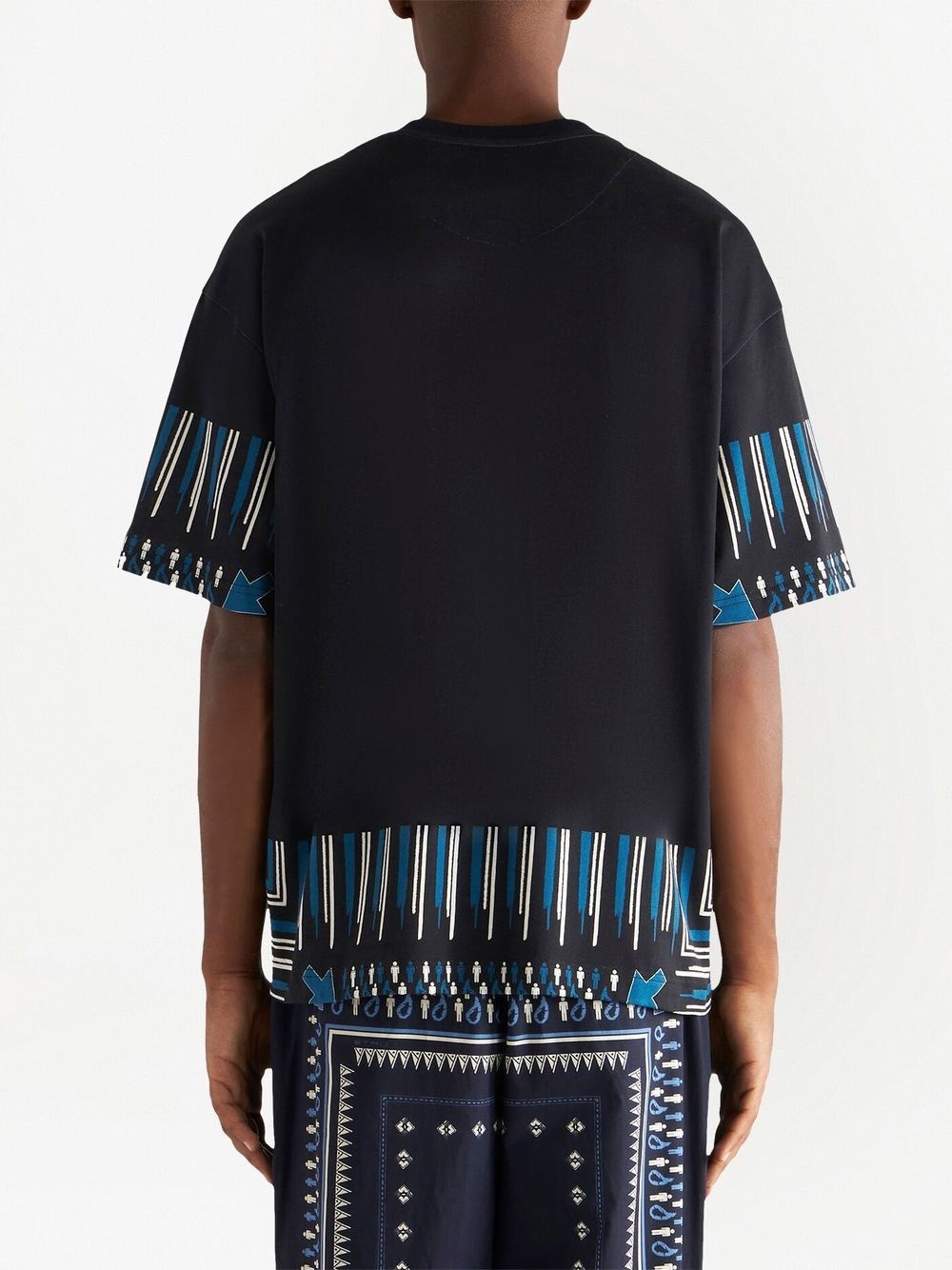 abstract-print cotton T-Shirt - 4