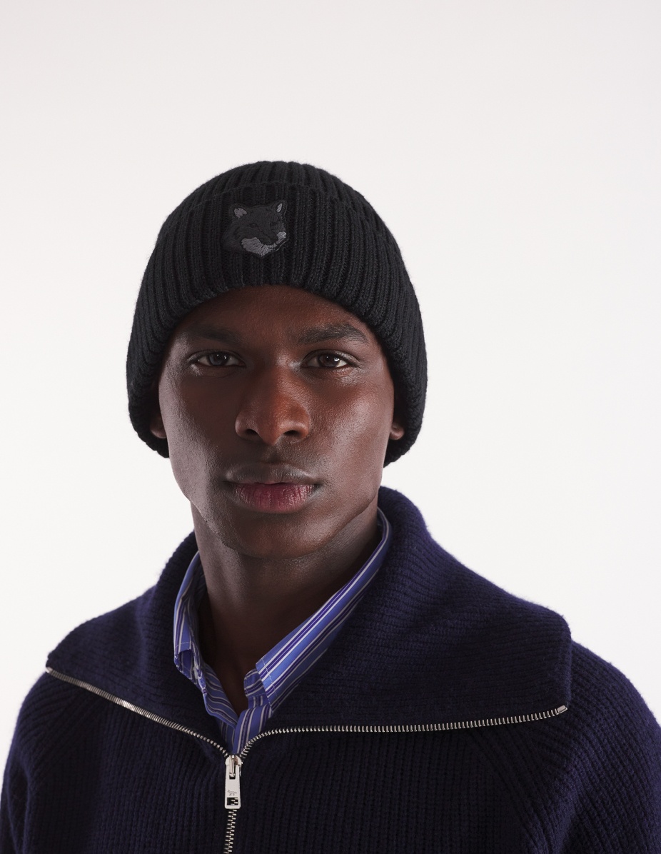 BOLD FOX HEAD BEANIE - 2