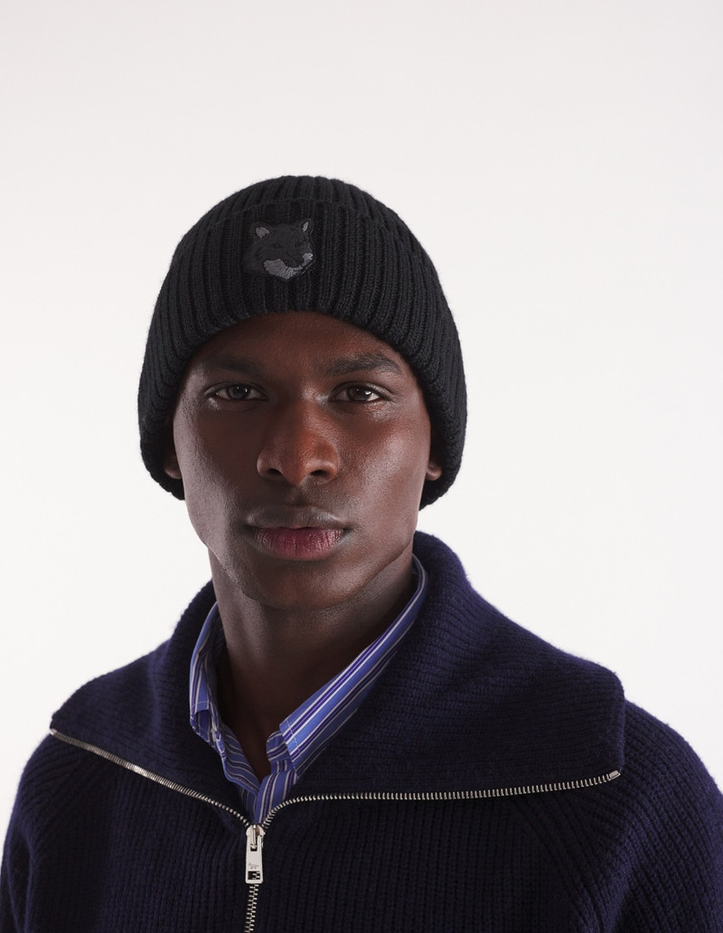 Maison Kitsuné BOLD FOX HEAD BEANIE outlook