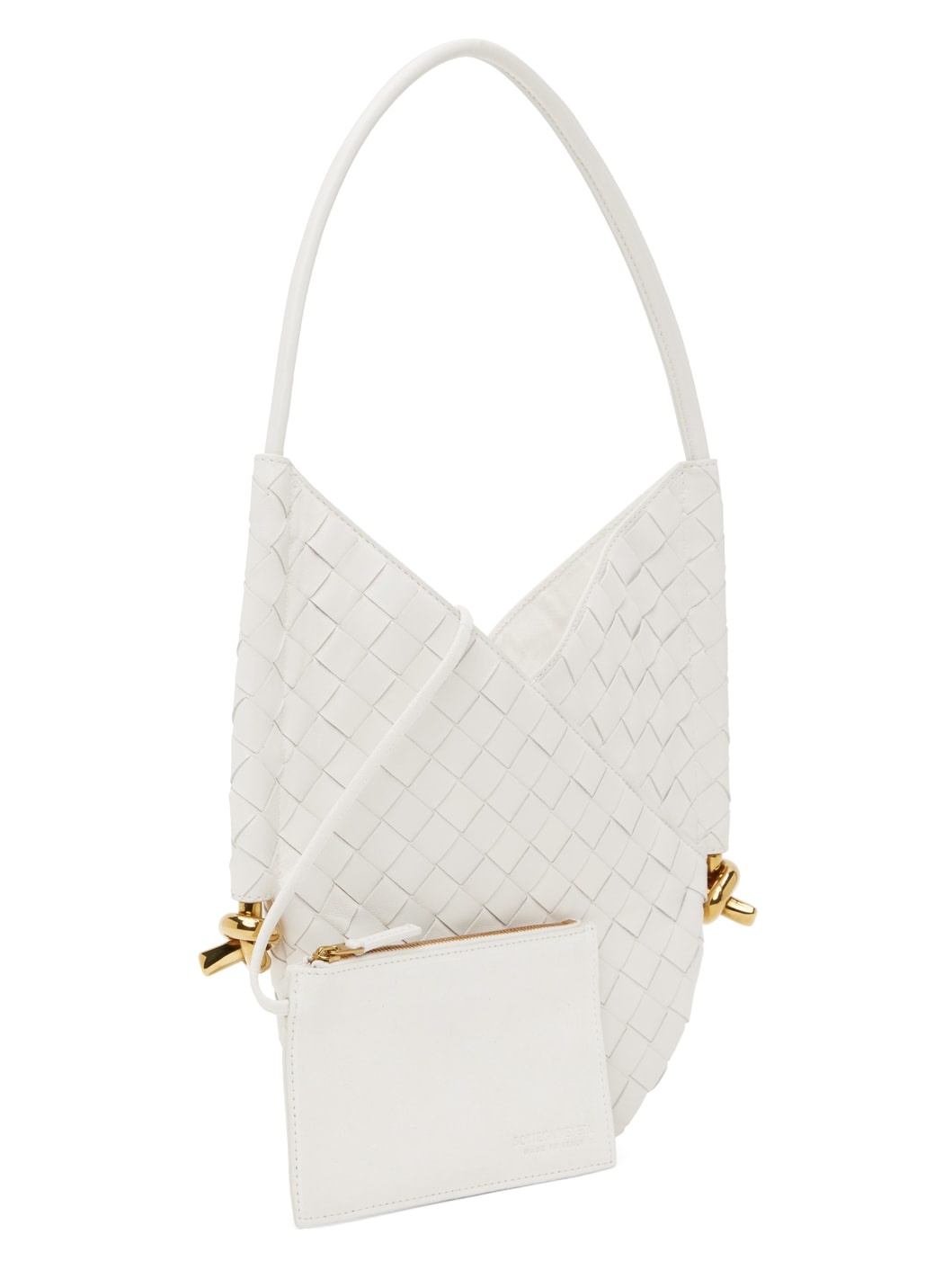 White Small Solstice Shoulder Bag - 2