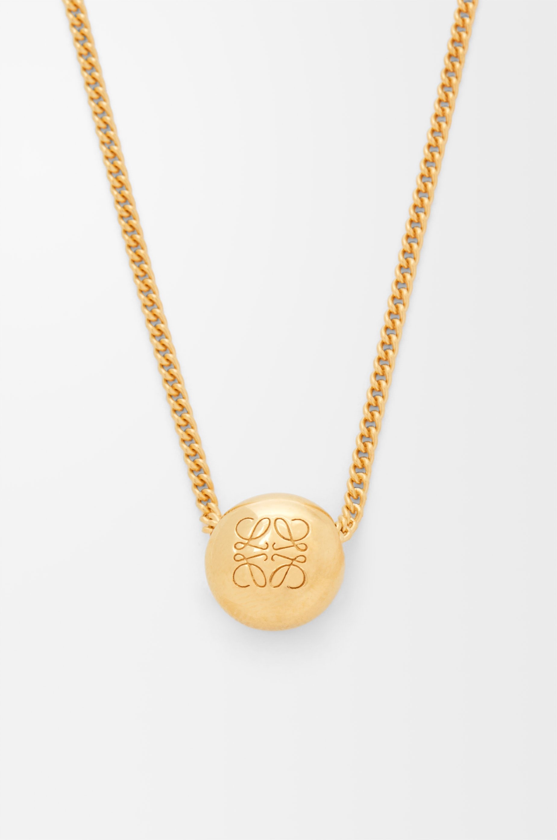 Pebble necklace in sterling silver - 4