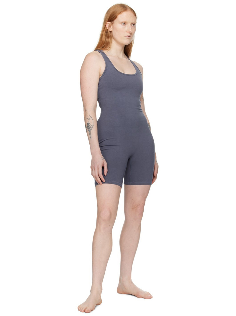 SKIMS Blue Outdoor Mid Thigh Jumpsuit outlook