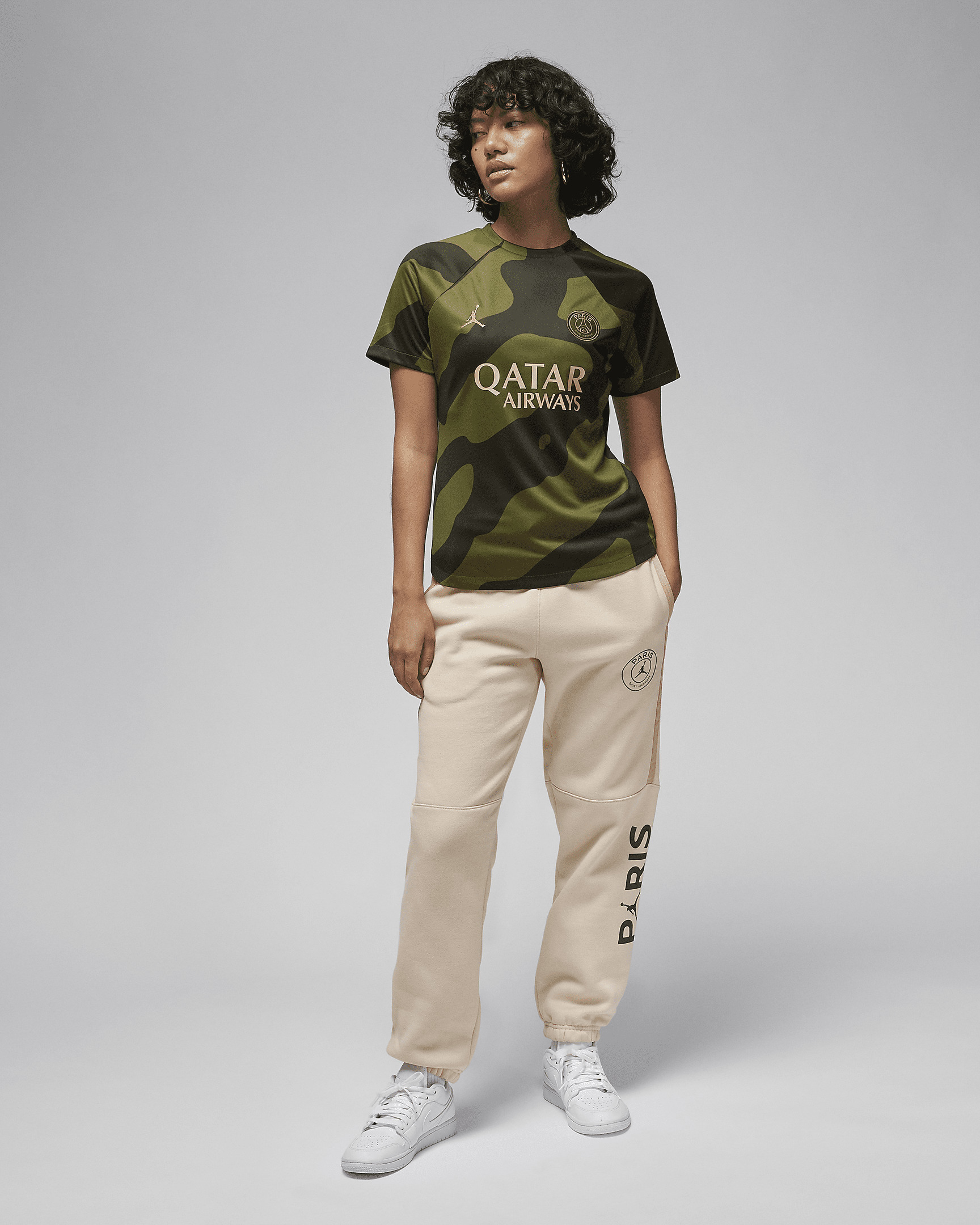 Nike Women's Paris Saint-Germain Academy Pro Fourth Jordan Dri-FIT Pre-Match Soccer Top - 6