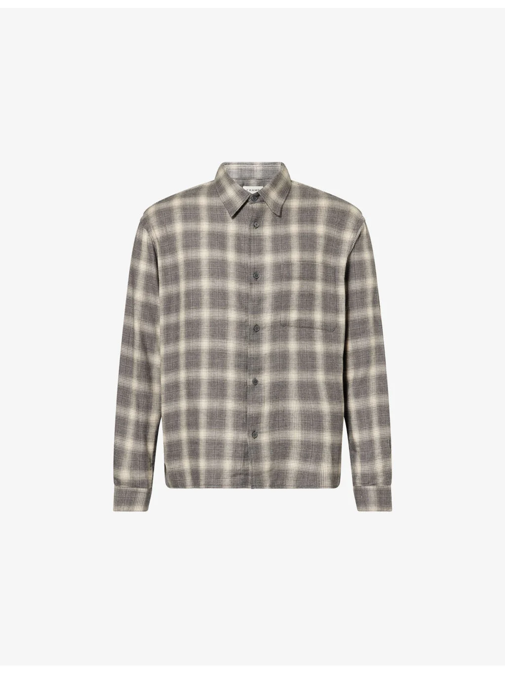 Plaid Check-Print Cotton Shirt - 1