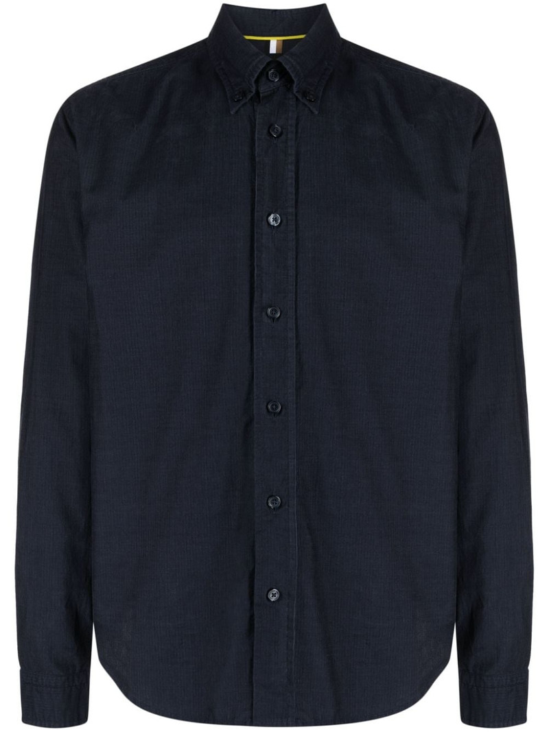 long-sleeve cotton corduroy shirt 1