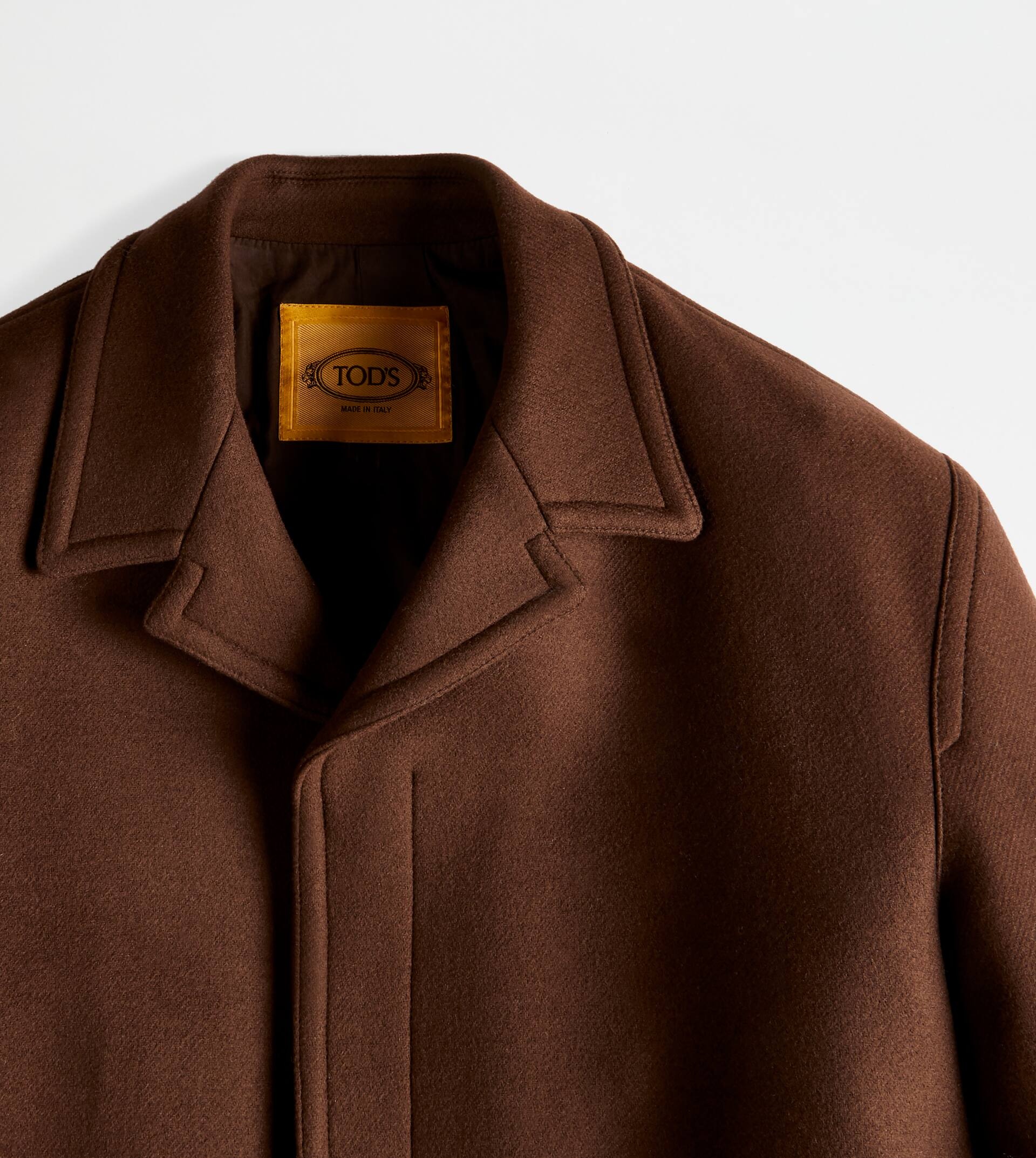 TOD'S COAT OVER - BROWN - 6