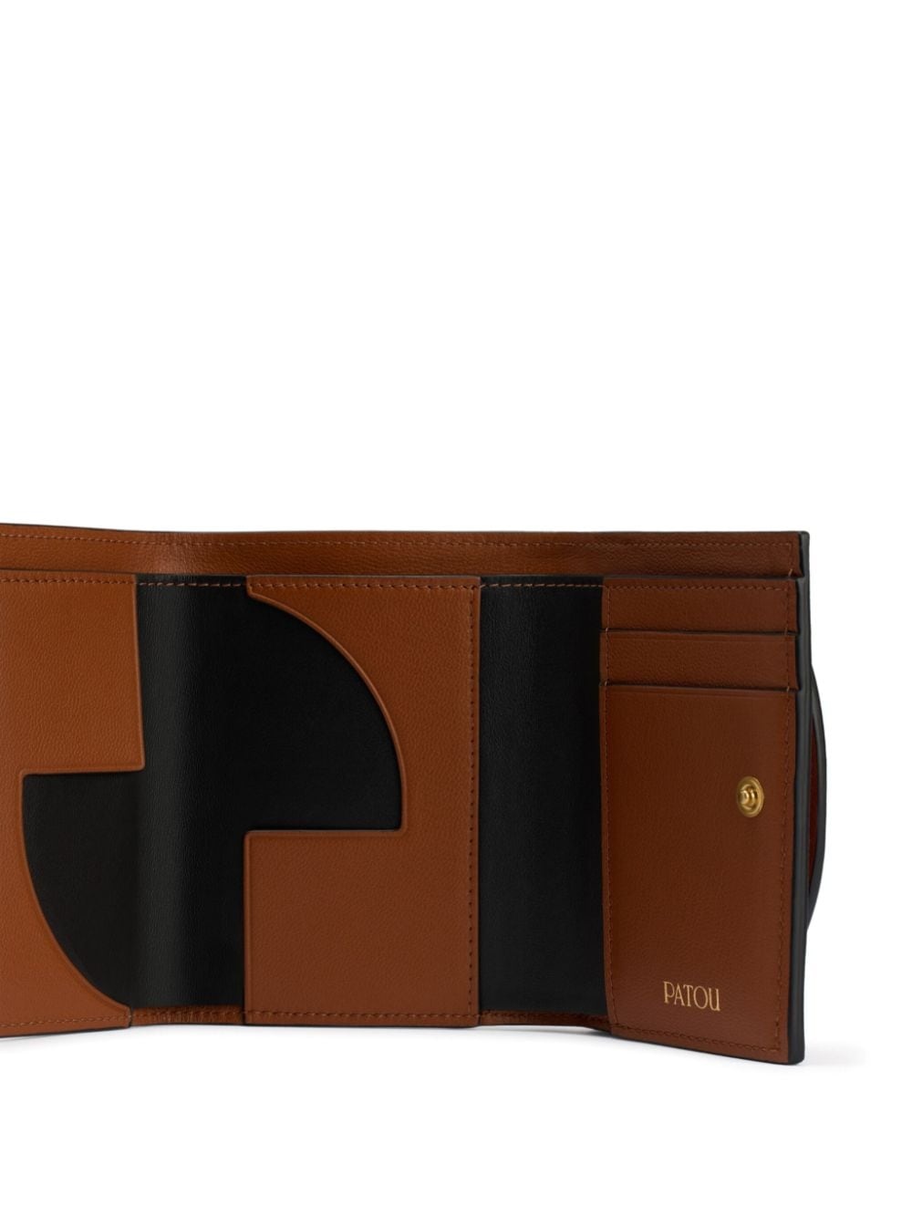 JP-motif leather wallet - 2