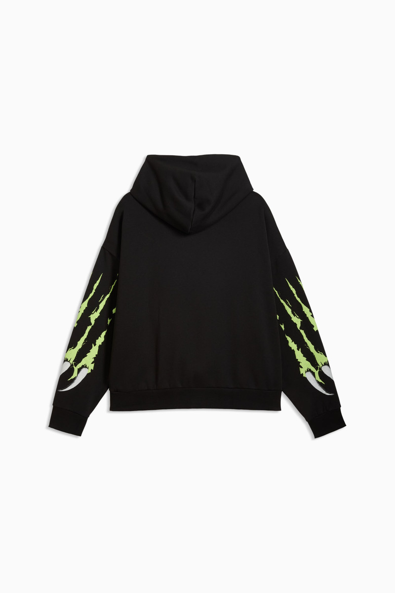 House of Graphics Men's Vintage Cat Boxy Hoodie 2
