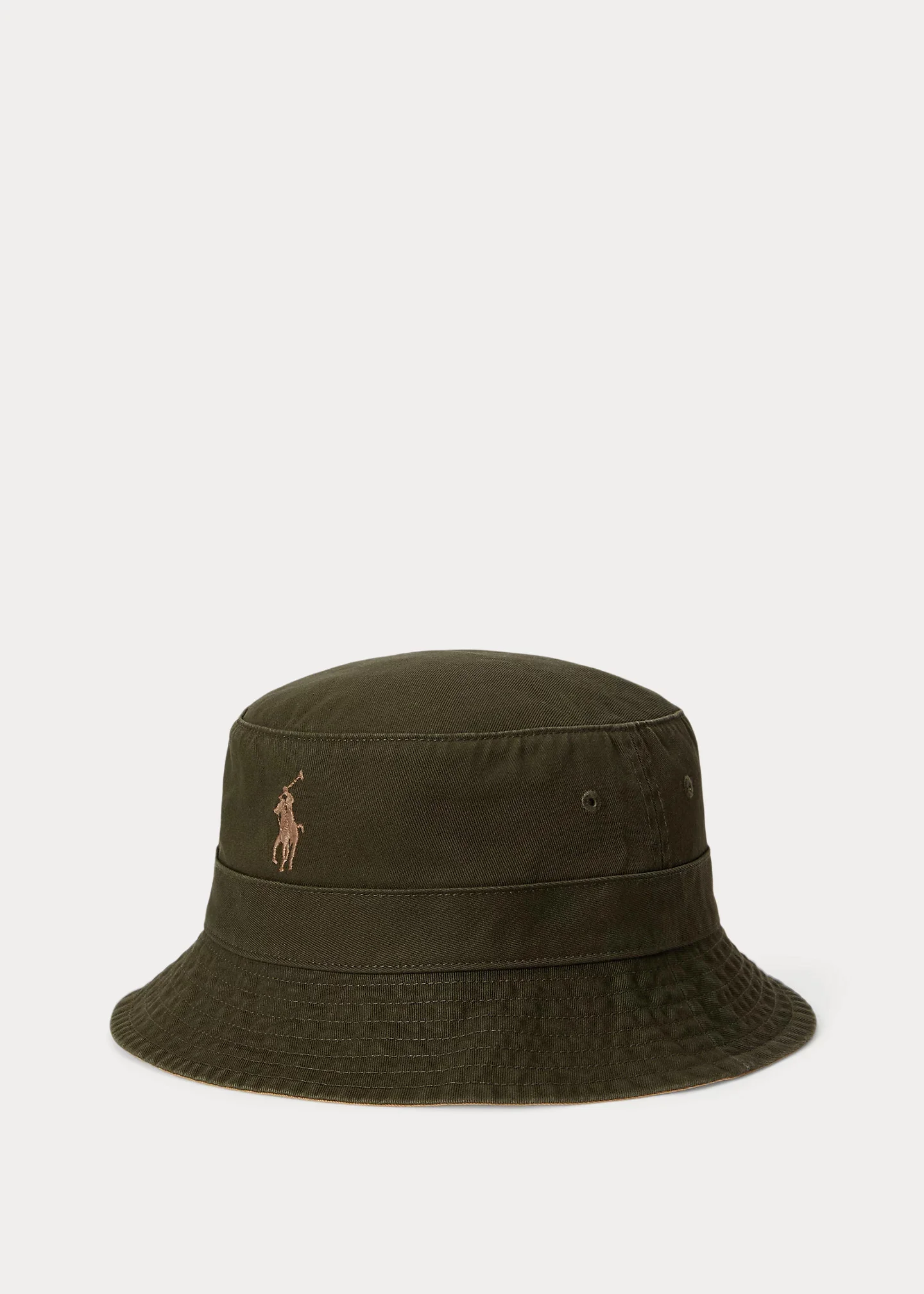 Cotton Chino Bucket Hat - 1