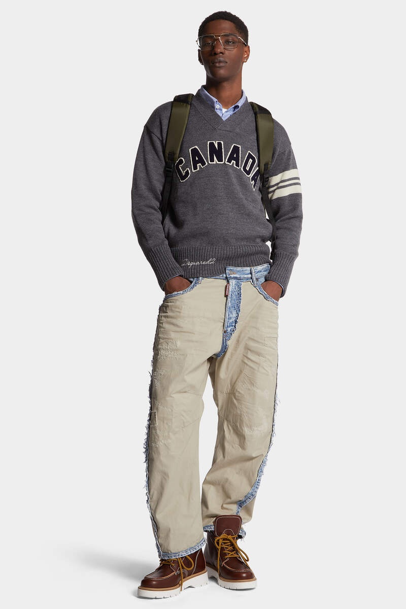 SUPER RIPPED MIXED KAWAII JEANS - 3