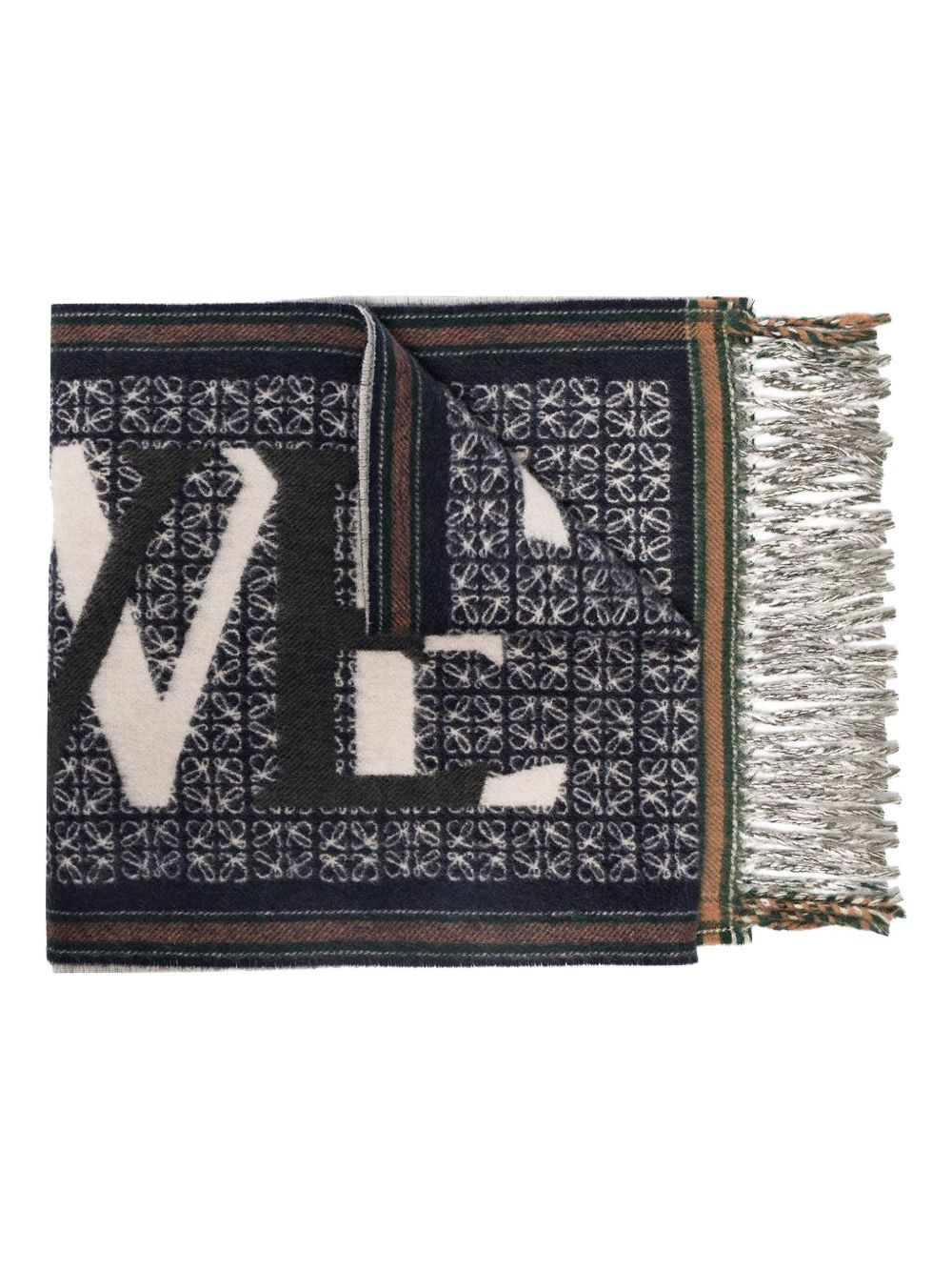 Love jacquard scarf - 3