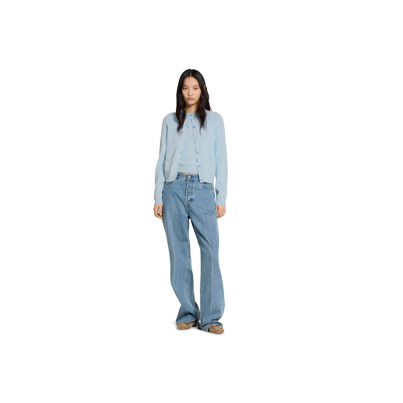 GUCCI GG cotton crewneck top outlook