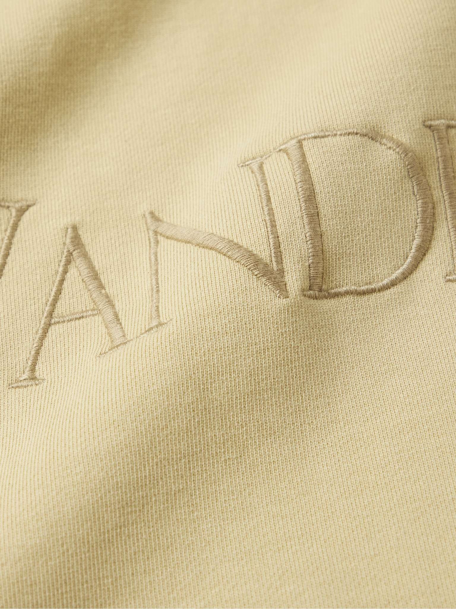 Logo-Embroidered Printed Cotton-Jersey Sweatshirt - 3