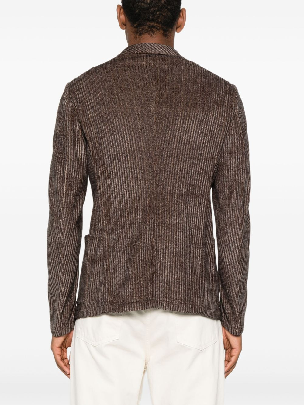 Single-Breasted Blazer Jacket - 5