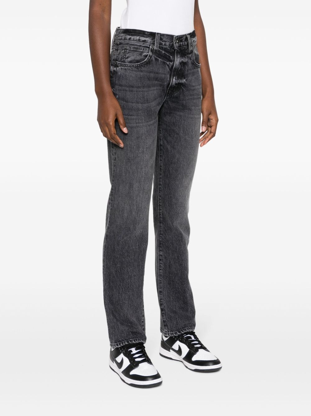 Tyler mid-rise slim-fit jeans - 3