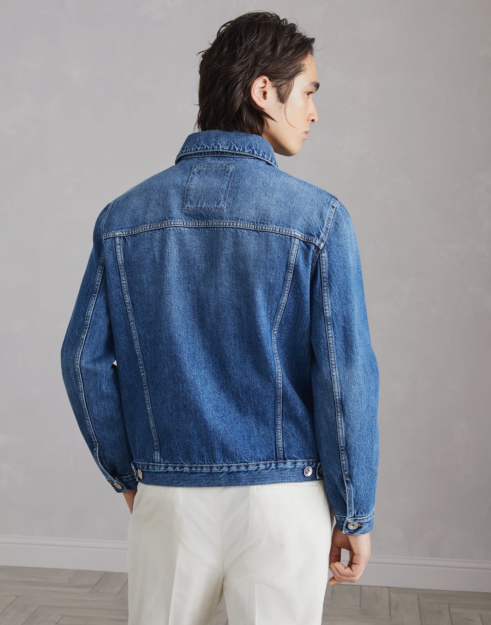 Denim four-pocket jacket - 2