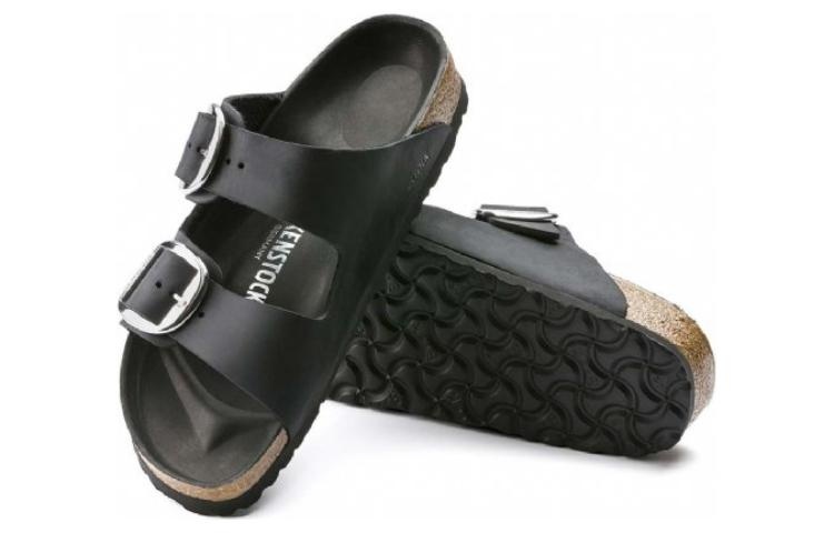 (WMNS) Birkenstock Arizona Double-Buckle Sandals 'Black' 1011075 - 3