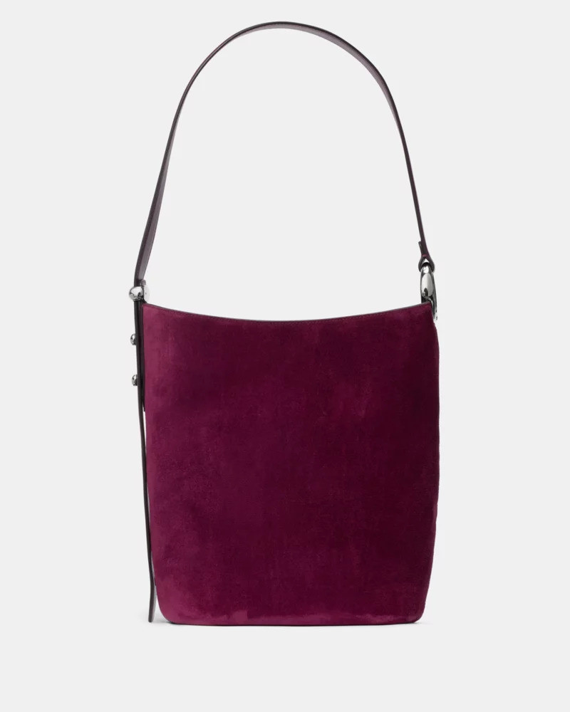 Halo Suede Bucket Bag 1