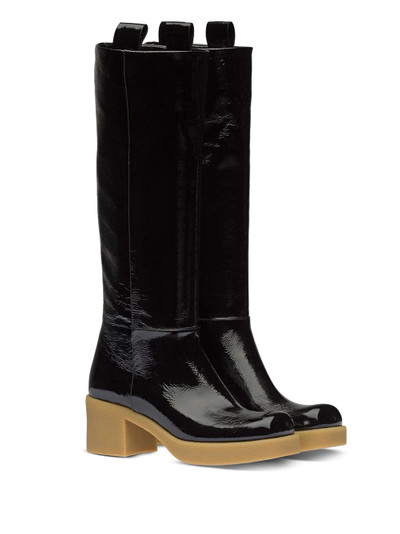 Miu Miu pull-tab knee-high boots outlook