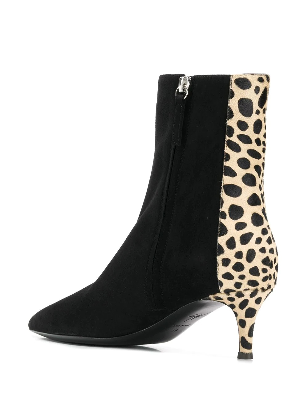 leopard ankle boots - 3