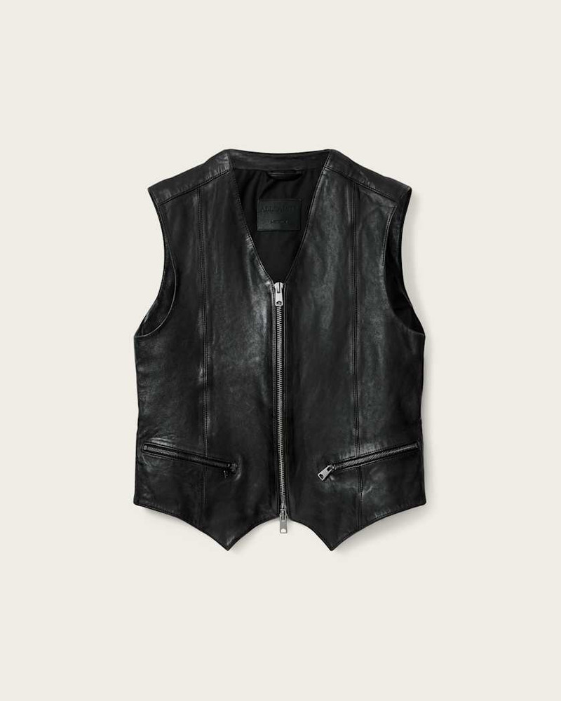 DAVIES LEATHER VEST 1