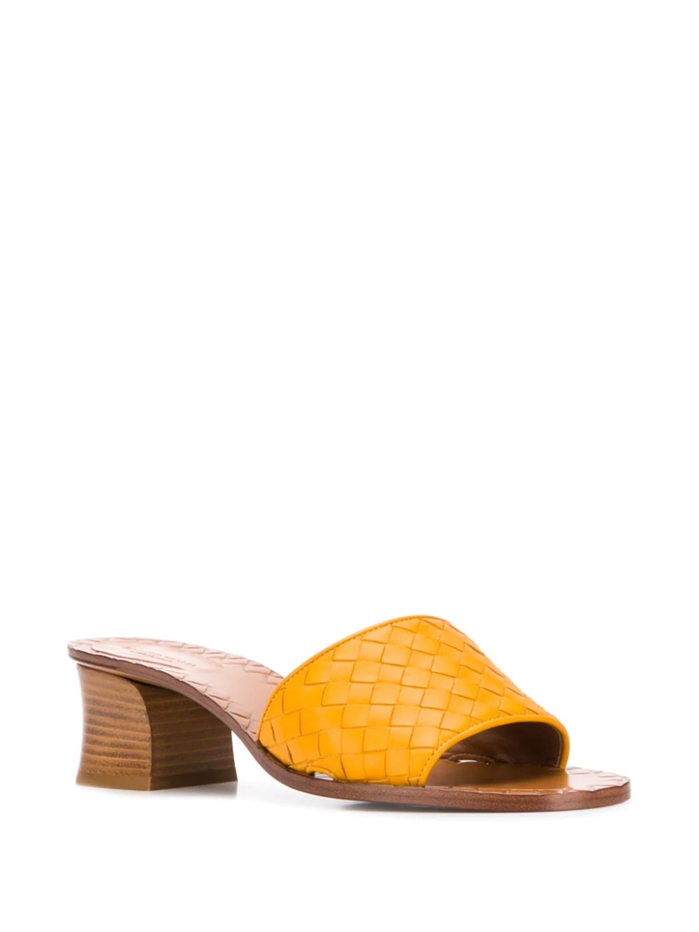 weaved leather sandals - 2